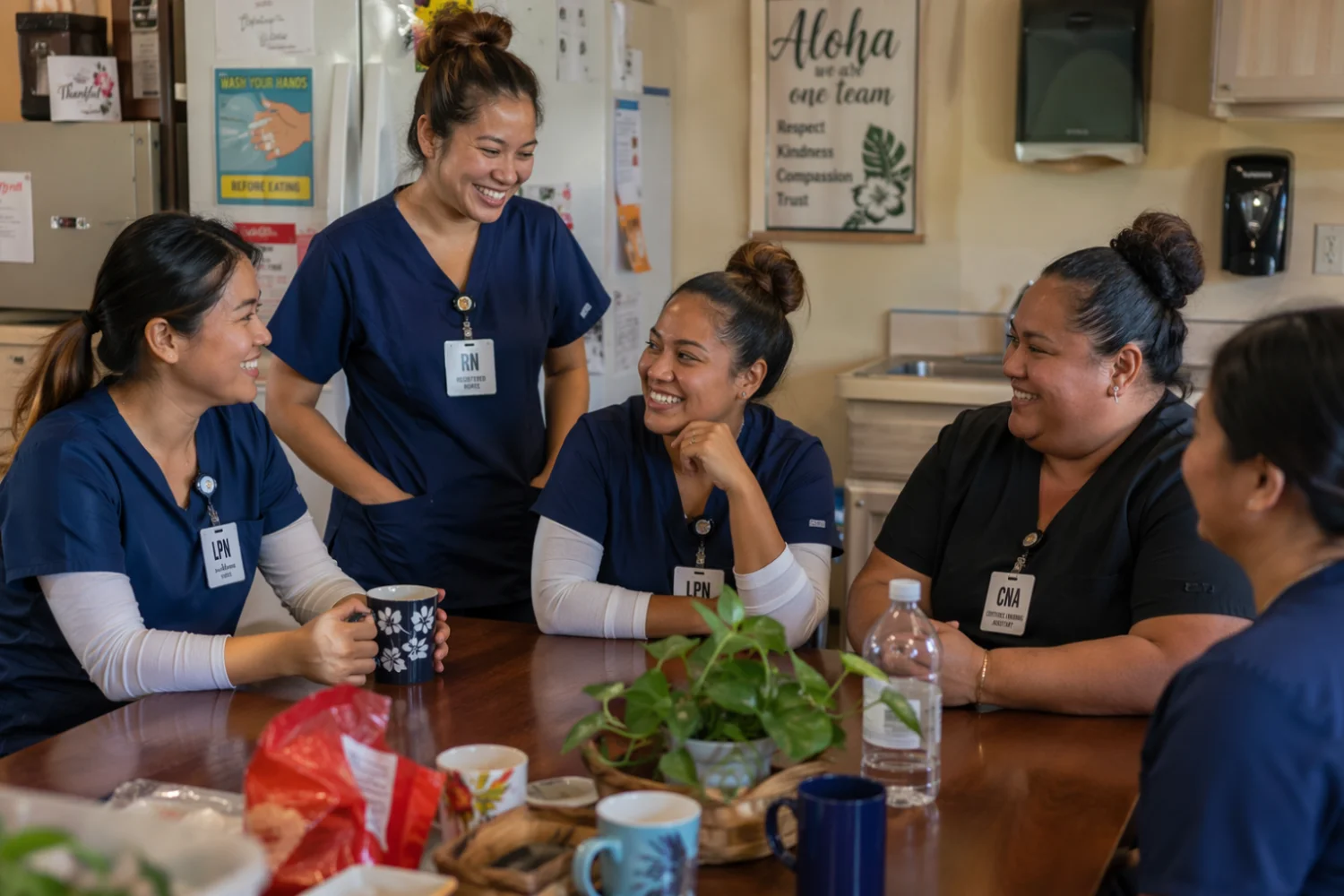 KHS caregivers and residents together